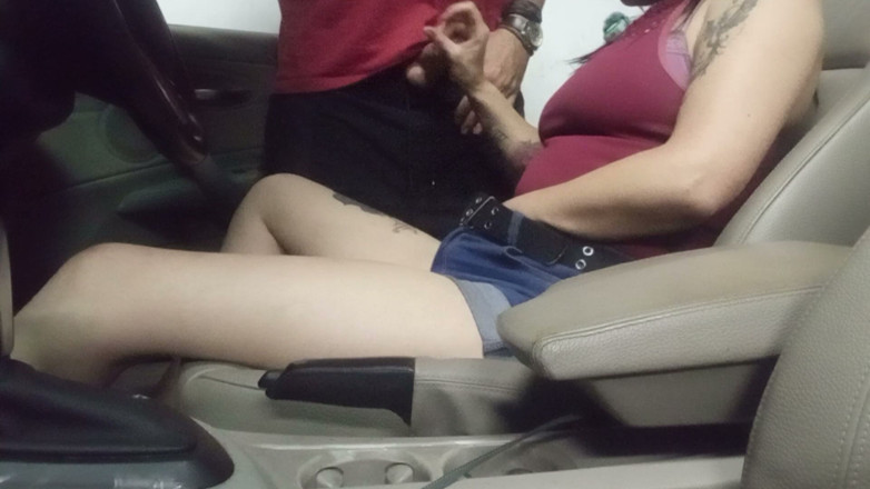 MysticBella: Pussy Playing in the Car