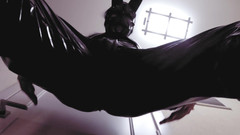 Tranny Bunny: Solo latexový králík velký penis BDSM fetiš blbec