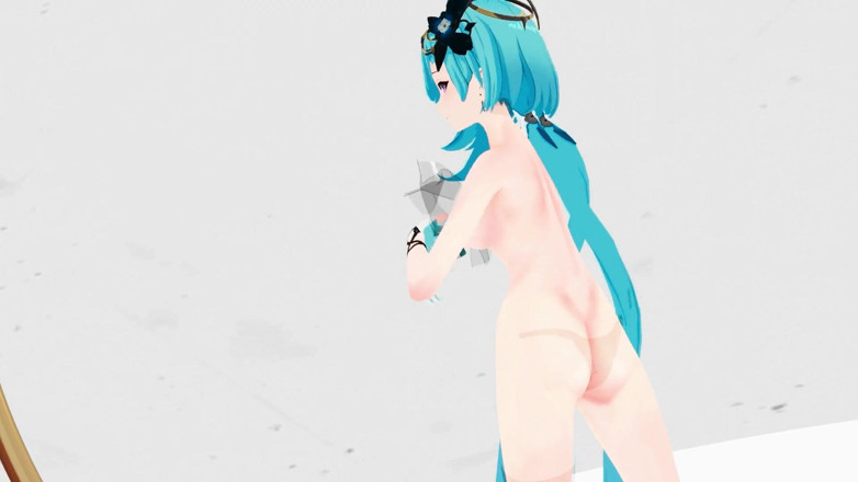 Smixix: Honkai Impact 3. Griseo transparente Kleidung ausziehen nackter Tanz Hentai [a]ddiction Mmd 3D...