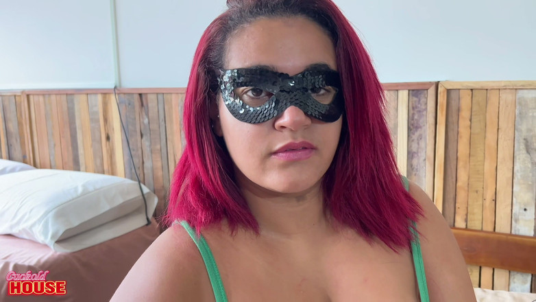 CuckoldHouse: A Chubby, Busty Woman with a Big Butt in a...