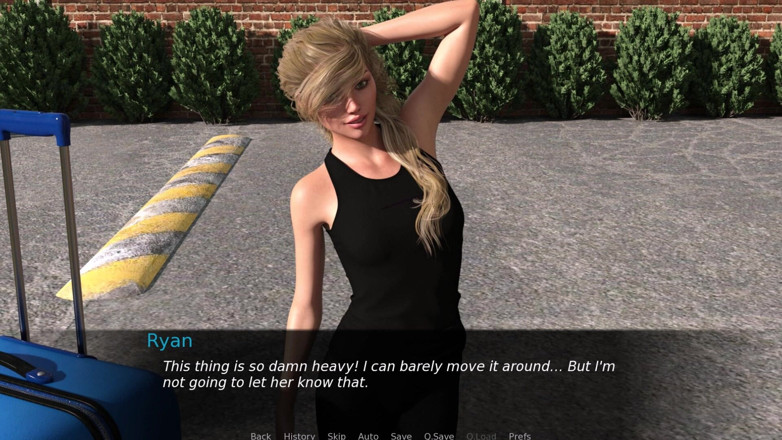 3D Cartoon Porn: Lancaster Boarding House 1 - Game Intro Ryan Meets Chloe &amp; Feels Her...