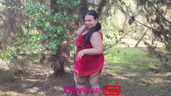 Riderqueen BBW Step Mom Latina Ebony: Reiterqueen allein, Draußen, Videos für fans