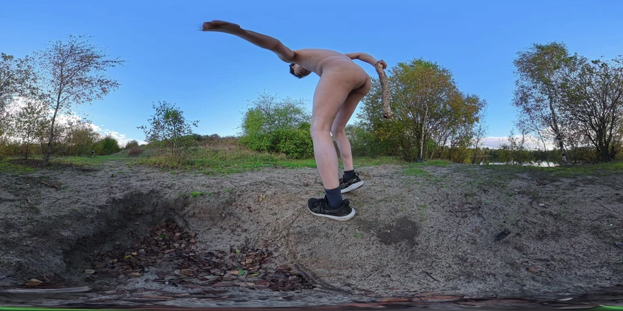 Outdoorboy5: Teen Completely Naked at a Lake