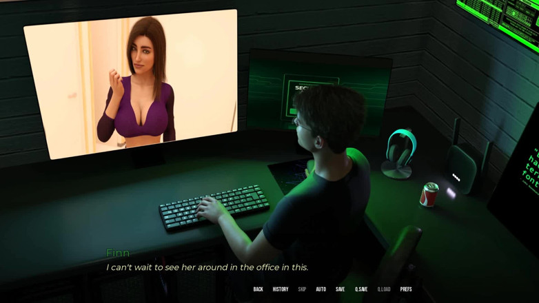 Dirty GamesXxX: У безпеці: гаряча дружина робить неслухняну фотосесію і надсилає фотографії своєму босу, поки її чоловік-рогоносець дивиться - епізод 10