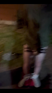 Left Outside Restrained Half Naked