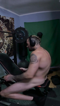 Episode 07 - Anlmal Heat - Naked Training, Fucking the Bench and Failing Edging Masturbation After It