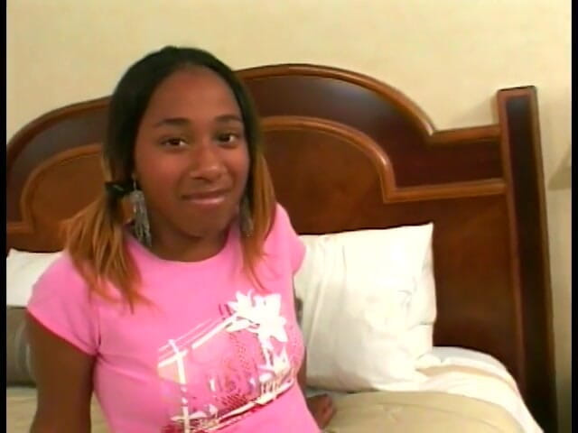 Best Butts: Young ebony with a hairy cunt gets banged and creamed...