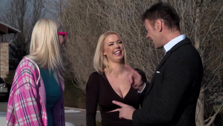MILF and Big Wet Tits XXX: Rocco Tarzı Vahşi Üçlü Seks Pound Fest