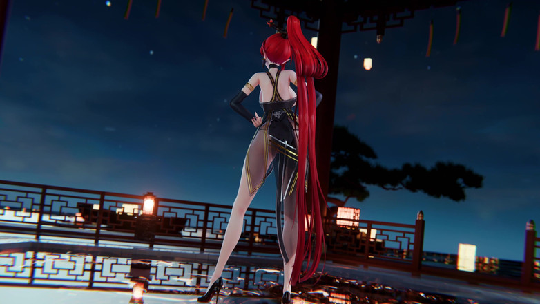 MikuMotion: [mmd]精品 Yinyin-bingbing韩舞 情趣内衣 淫纹 脱衣舞