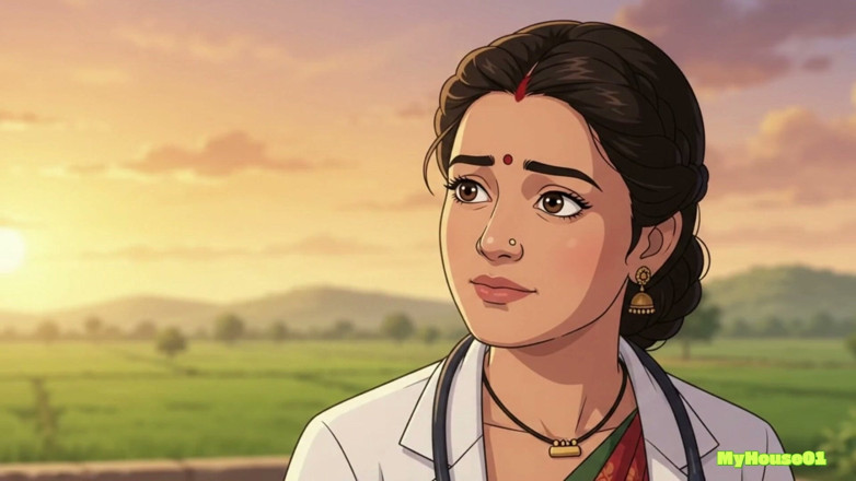 My house for adult: Dr Srivalli India llega a la casa de Pushpa India...