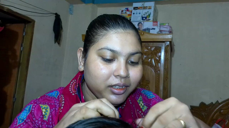 Desi video bd: Муж и жена в спальне, романтический влог