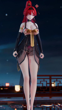 [mmd] boutique Yinyin-bingbing dans coreean lenjerie intimitate erotică obscenă striptease