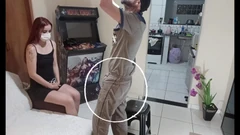 I Called an Electrician but He Got a Hard - I Couldn't Stand It