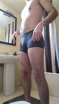 Trying on My New Panties That My Horny Neighbor Gave Me