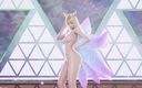 3D-Hentai Games: [mmd] 4minutas - Volume up Ahri Sexy Naked Dance League of Legends...