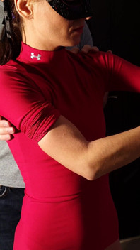 Athletic Teen Biceps Flex & Worship