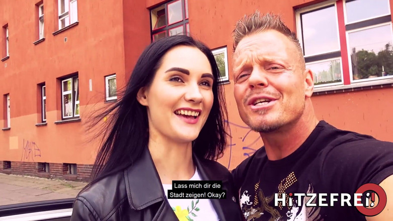 Hitzefrei: Skinny teen megan venturi fucked in taxi abandoned hospital