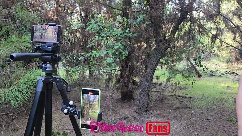 Only Riderqueen BBW Step Mom Latina Alone: Riderqueen Singur, în aer liber, videoclipuri pentru fani