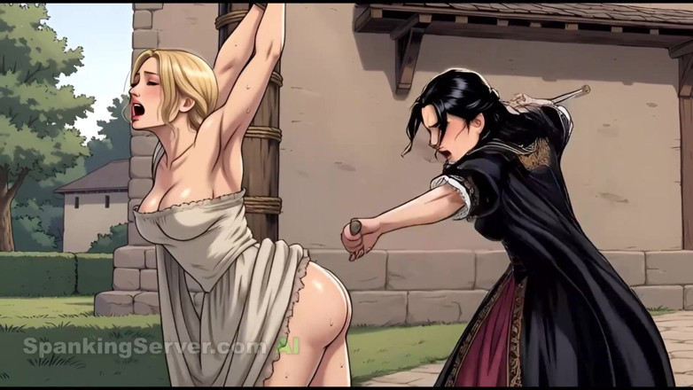 SpankingServer - AI: Hukuman seorang Maiden Kastil Ai001c