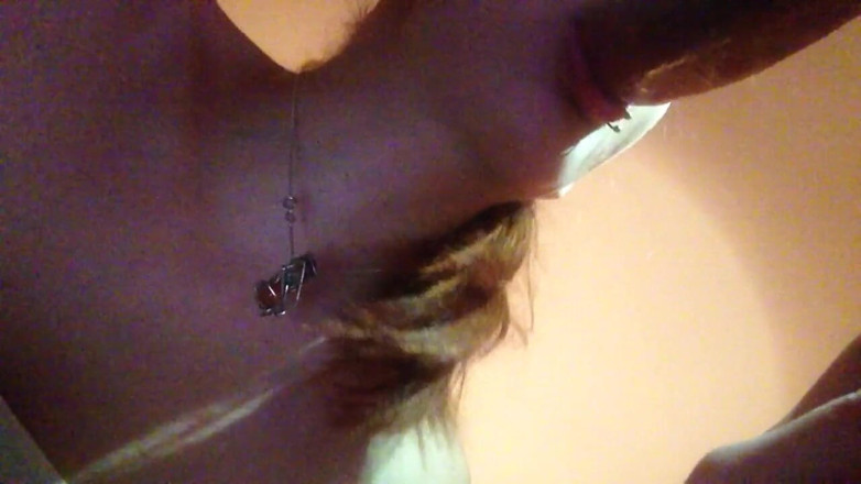 Stoyca: Stoyca 18yo in a Performance with Her Throat