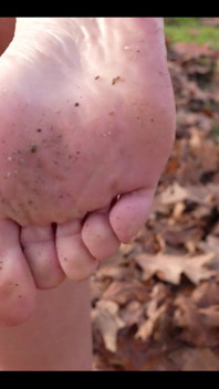 Dirty Soles in the Leaves