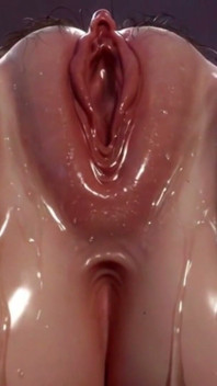 Extreme Close up Wet Tight Pussy - Dripping and Pulsing