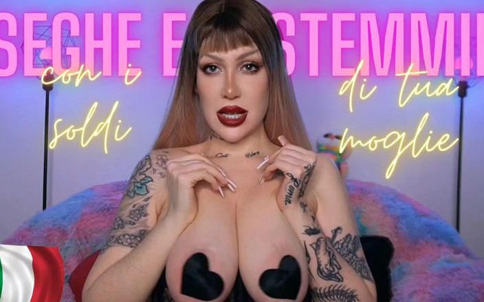 LDBMistress: Ręczna robota i bluźnierstwa z itą pieniędzy twojej żony