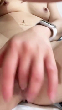 Korean Tight Body Fingering Her Pussy