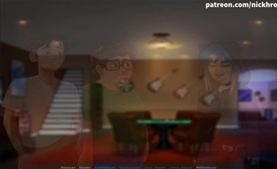 Cartoon Universal: Summertime saga part 64 - small tits want fuck ( French sub )