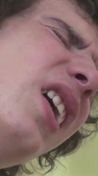 Exclusive video Bareback: Hot facial for this very horny gay slut