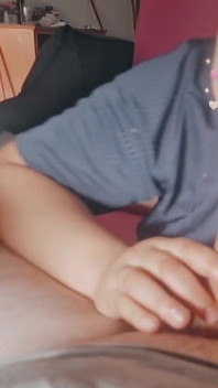 Lul zuigen met snapfilter