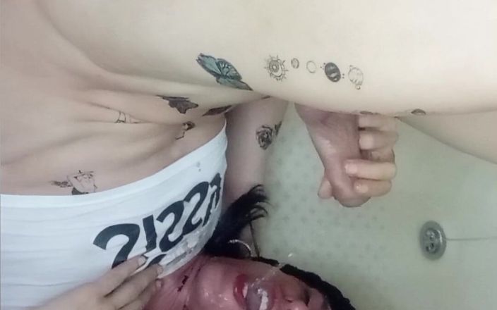 Penelopene27: Travestiet Dirnk plassen en klaarkomen in gat