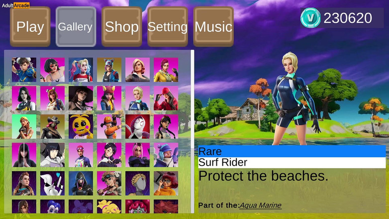 LewdArcade: Forthub Sex Scence Gallery Sammlung [teil 04] Fortnite parodie Porno Spiel spielen [18+]...