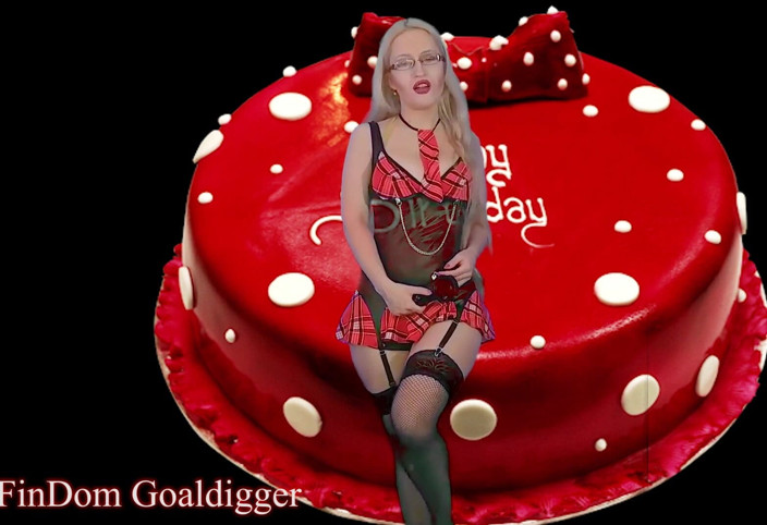 FinDom Goaldigger: मुझे जन्मदिन की शुभकामना दो!