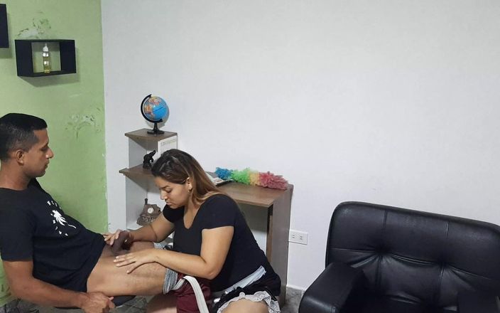 Samara and Javier: Das zimmermädchen will, dass ich sie ficke