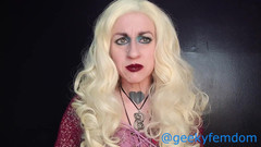 Geeky Femdom: Hocus Pocus - předčasná ejakulace
