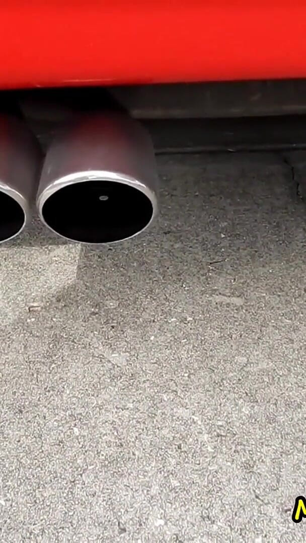 Ms Paris and Friends: Corvette Revving Gets Her Motor Hot