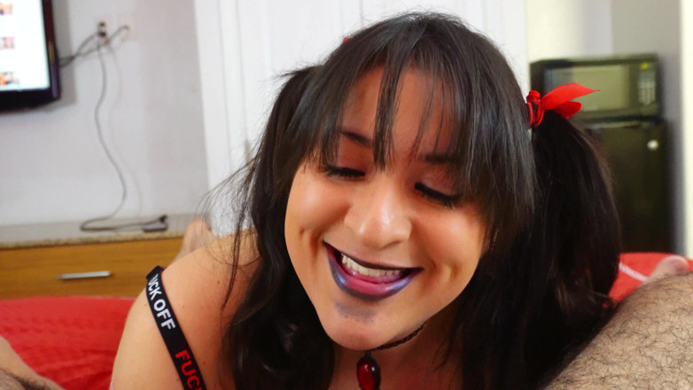 VickyVixen: Goth Brat Berlatih Pada Abang Tiri Yang Lebih Tua Untuk...