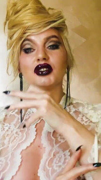 Wet Lipstick Kisses