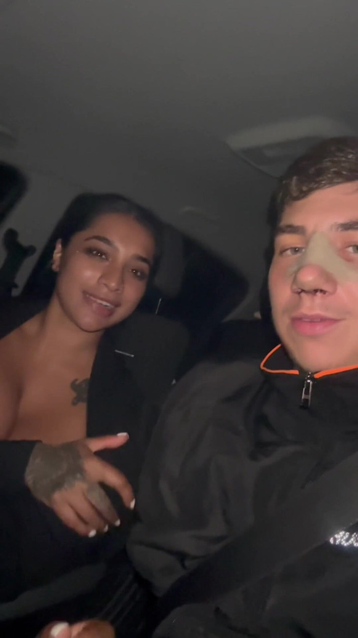 Yasmina and Brady: My Busty Wife Gets Horny in the Car and Gives...