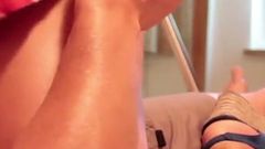 Sex with Horny Cleaning Lady in the Holiday Apartment