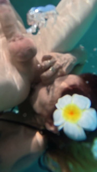 Underwater Sex with Step Grandson