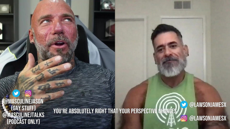 Raw and Uncensored with Masculine Jason: Confesiones de estrella porno - Lawson James (episodio 106)