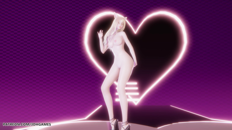 3D-Hentai Games: [mmd] Hellovenus - Ahri dính dính sexy khiêu vũ liên minh...