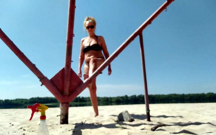 Lukerya: Gå till stranden genom parken