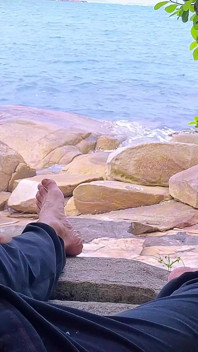 Punheta Ejaculação Surpresa Na Praia
