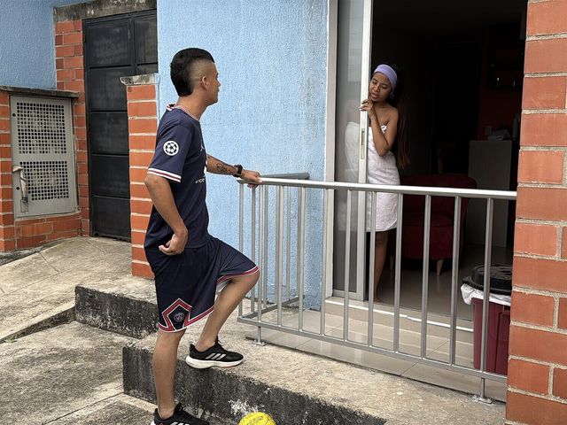 My Shy Neighbor Plays Soccer and I Invite Him to Come to My House to Give Him a Big Welcome (Angel Fox)