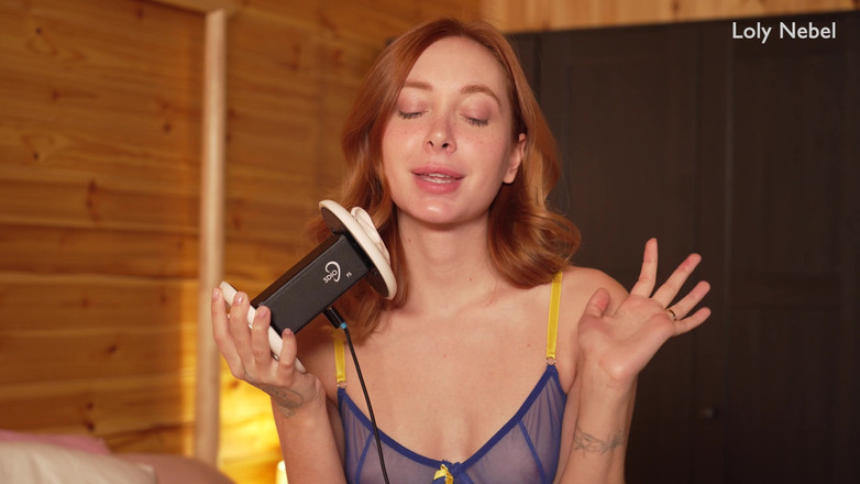 Loly Nebel Studio: Sexy Asmr, Ear Licking and Blowjob