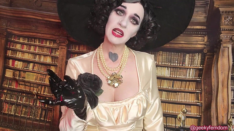 Geeky Femdom: Lady Dimitrescu World Wide JOI