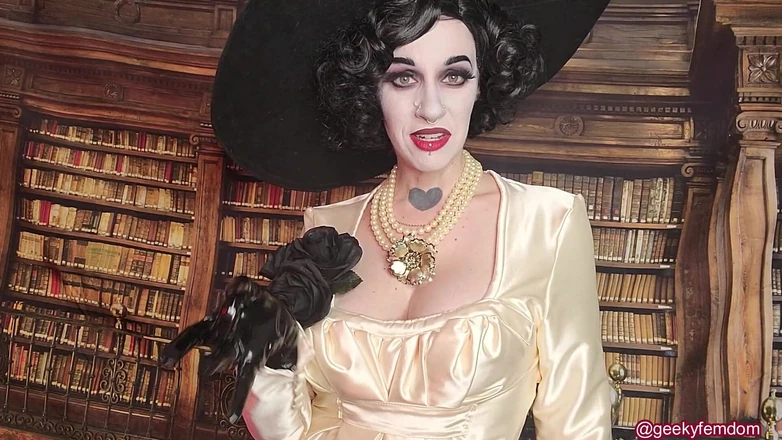 Geeky Femdom: Lady Dimitrescu World Wide JOI